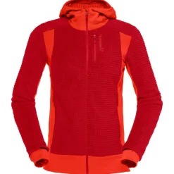 Norru00f8na Trekkingbekleidung|Hochtourenbekleidung-Norrøna - Women's Falketind Alpha120 Zip Hood - Fleecejacke