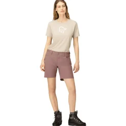 Norru00f8na Wanderbekleidung|Hosen-Norrøna - Women's Femund Cotton Shorts - Shorts