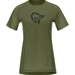 Norru00f8na Fahrradbekleidung|Radtrikots-Norrøna - Women's Fjørå Wool T-Shirt - Radtrikot