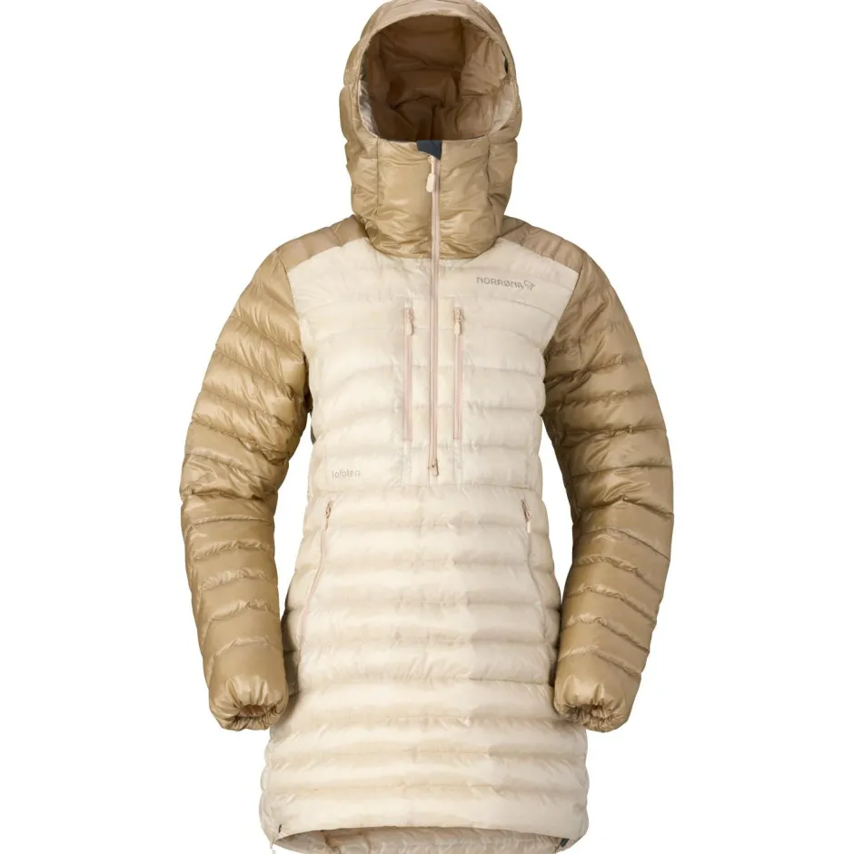 Norru00f8na Skibekleidung|Daunenjacken-Norrøna - Women's Lofoten Down800 Anorak - Skijacke Oatmeal