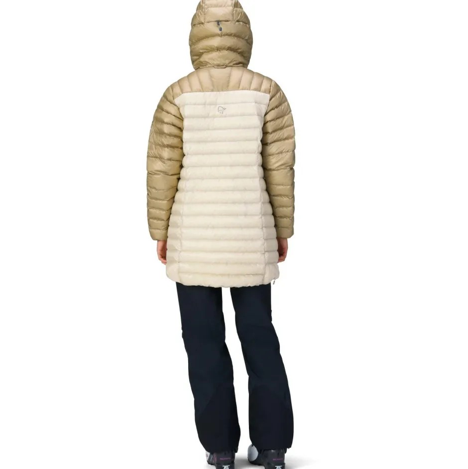 Norru00f8na Skibekleidung|Daunenjacken-Norrøna - Women's Lofoten Down800 Anorak - Skijacke Oatmeal