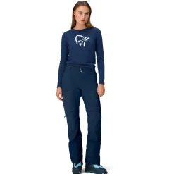 Norru00f8na Norrøna - Women's Lyngen Flex1 Light Pants - Skitourenhose Indigo Night Hot