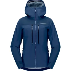 Norru00f8na Jacken-Norrøna - Women's Trollveggen GORE-TEX Pro Light Jacket - Regenjacke