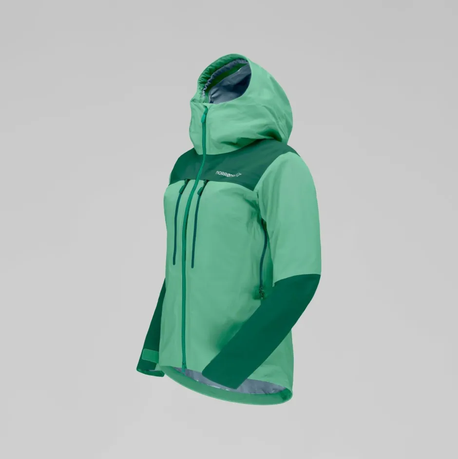 Norru00f8na Jacken-Norrøna - Women's Trollveggen GORE-TEX Pro Light Jacket - Regenjacke