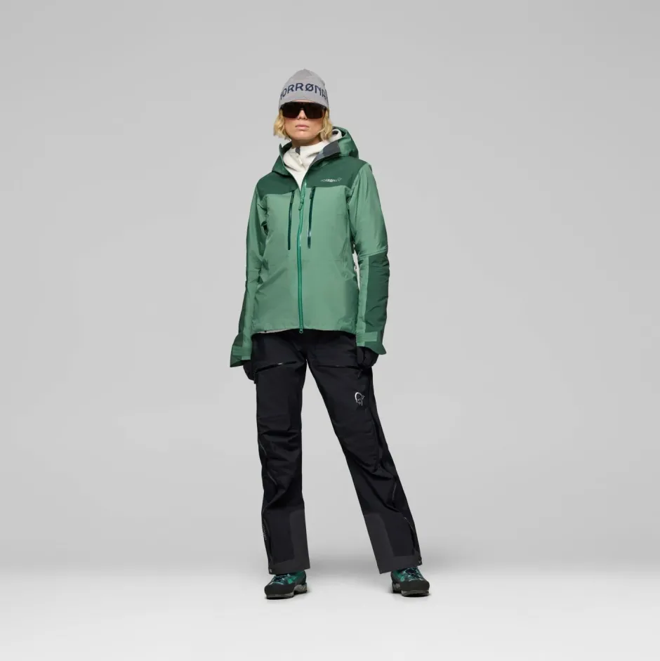 Norru00f8na Jacken-Norrøna - Women's Trollveggen GORE-TEX Pro Light Jacket - Regenjacke