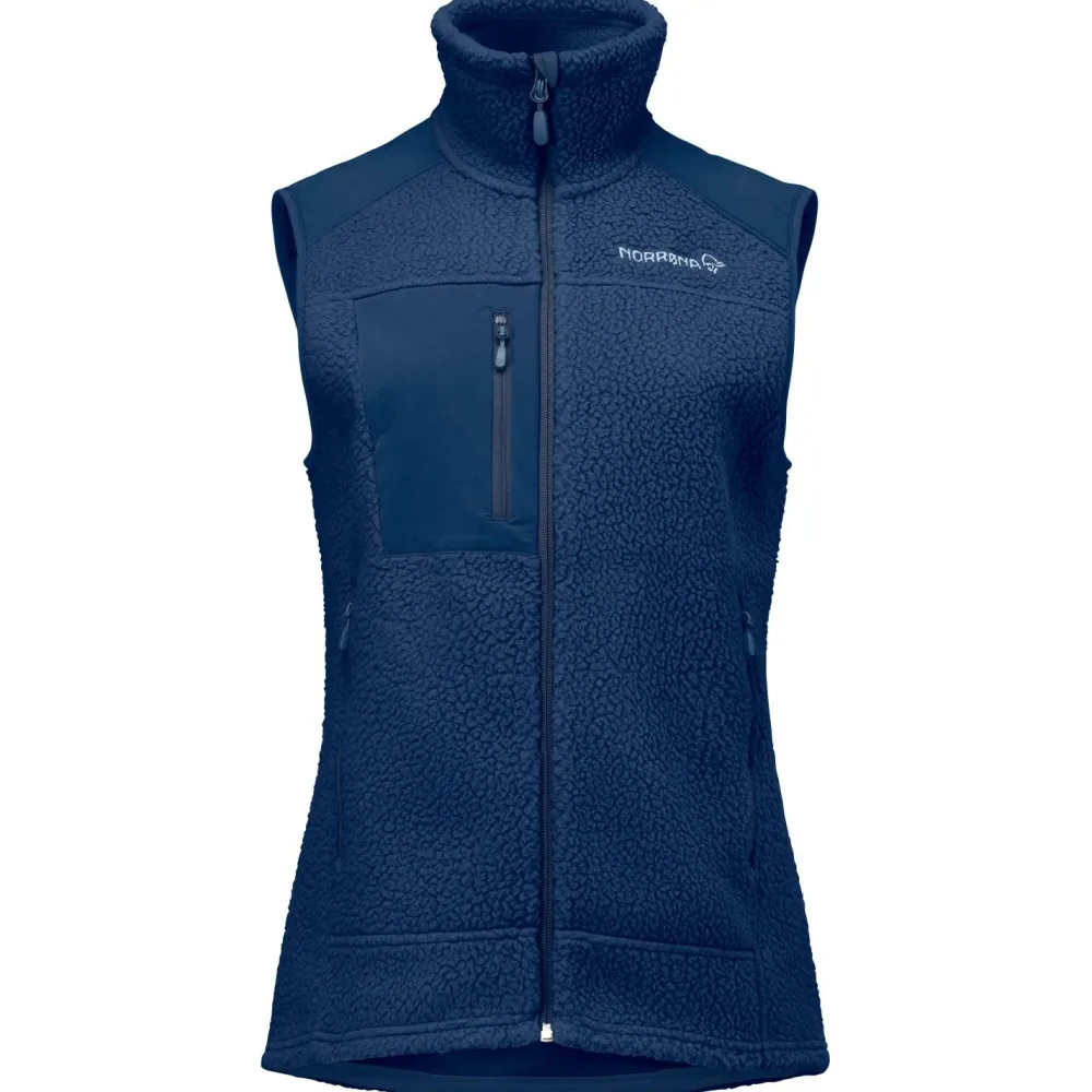 Norru00f8na Norrøna - Women's Trollveggen Warm3 Vest - Fleeceweste Outlet