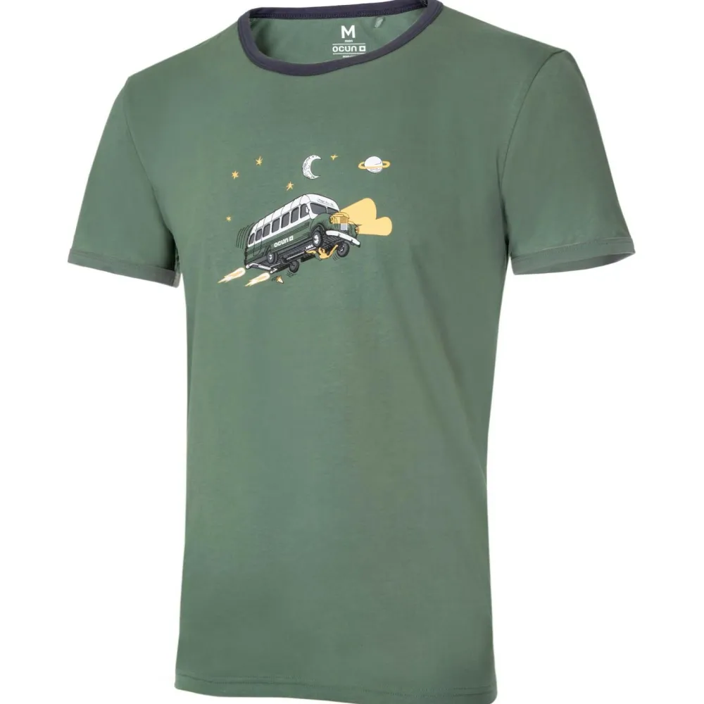 Ocun - Classic T Organic Magic Bus - T-Shirt Green Duck Best