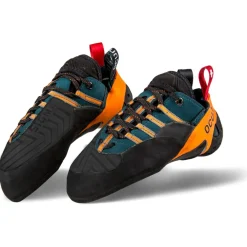 Ocun - Sigma - Kletterschuhe Petrol / Orange Hot