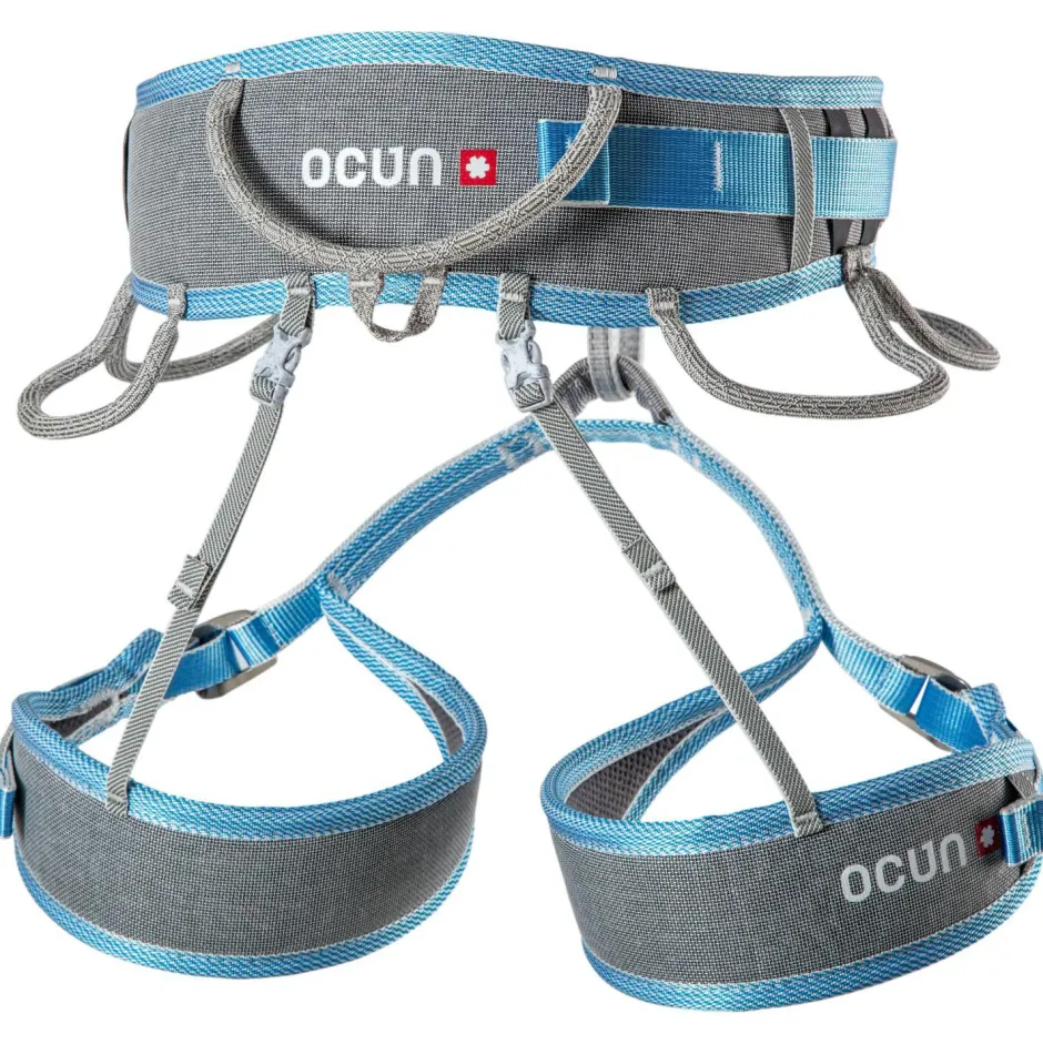 Ocun Klettergurte|Hüftgurte-- Twist Tech Eco - Klettergurt Grey / Blue