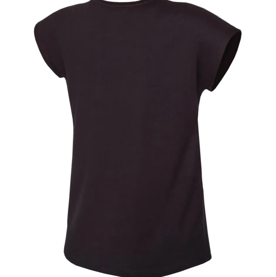 Ocun Kletterbekleidung|T-Shirts-- Women's Kimo T Bus-Stone - T-Shirt Anthracite Obsidian