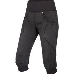 Ocun Kletterbekleidung|Hosen-- Women's Noya Jeans Organic Shorts - Kletterhose Black