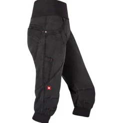 Ocun Kletterbekleidung|Hosen-- Women's Noya Jeans Organic Shorts - Kletterhose Black