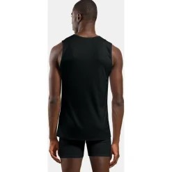 Odlo Fitnessbekleidung|Unterwäsche-- Active Light Base Layer Top Crew Neck Singlet - Kunstfaserunterwäsche Black