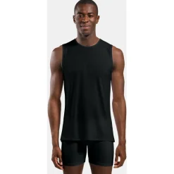 Odlo Fitnessbekleidung|Unterwäsche-- Active Light Base Layer Top Crew Neck Singlet - Kunstfaserunterwäsche Black