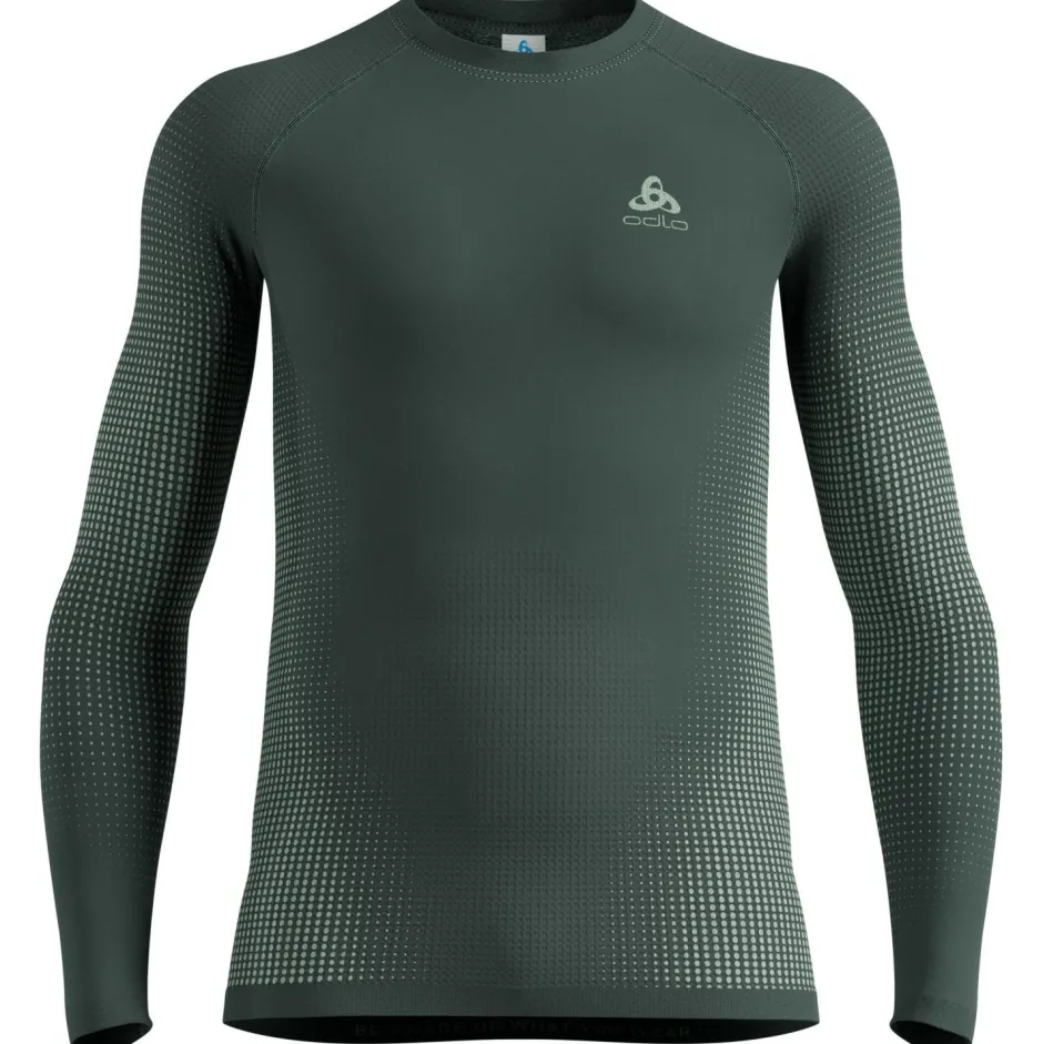 Odlo Skiunterwäsche|Unterwäsche-- Base Layer Top Crew Neck L/S Performance Warm Eco - Kunstfaserunterwäsche