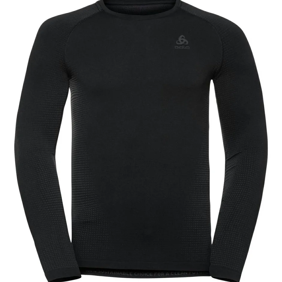 Odlo Skiunterwäsche|Unterwäsche-- Base Layer Top Crew Neck L/S Performance Warm Eco - Kunstfaserunterwäsche