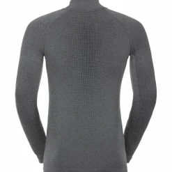 Odlo Skiunterwäsche|Unterwäsche-- Base Layer Top Turtle Neck L/S Half Zip Performa - Kunstfaserunterwäsche Black / New Odlo Graphite Grey