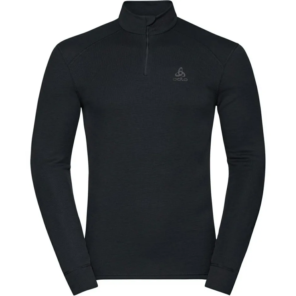Odlo - B Top Turte Neck / Haf Zip Active War - Kuntfaerunterwäche