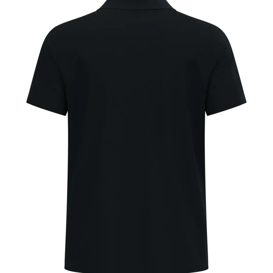 Odlo Wanderbekleidung|Shirts, Hemden & Longsleeves-- Essential Solid Polo Shirt S/S - Polo-Shirt Dark Sapphire
