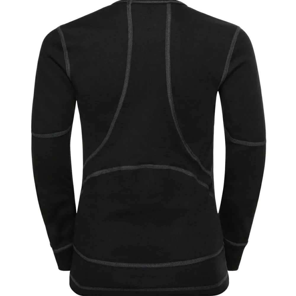 Odlo - Kid's Base Layer Top Crew Neck L/S Active X-Warm - Kunstfaserunterwäsche Black Clearance