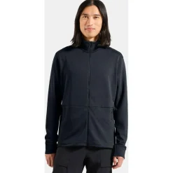 Odlo - Mid Layer Full Zip Grid Fleece - Fleecejacke Best