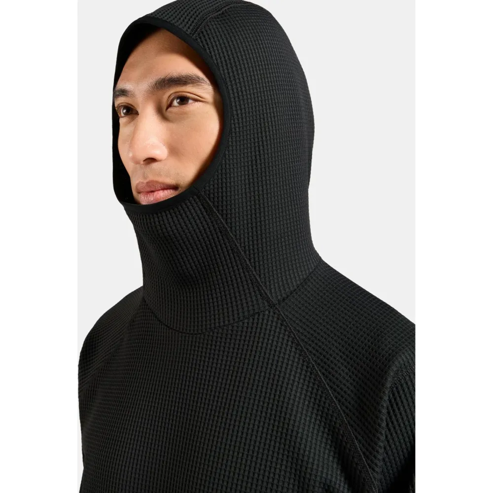 Odlo - Mid Layer Hoody Cubic - Funktionsshirt Black Sale