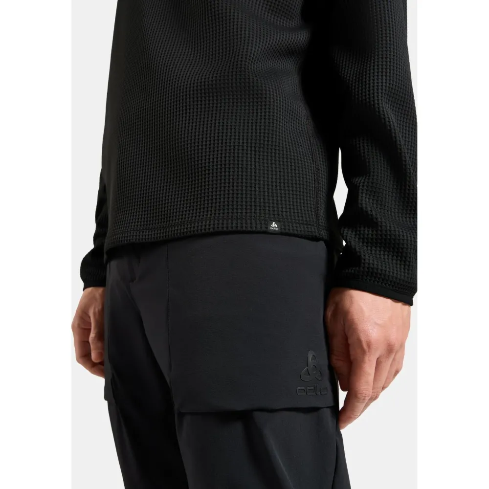 Odlo - Mid Layer Hoody Cubic - Funktionsshirt Black Sale