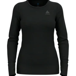 Odlo Skibekleidung|Merinounterwäsche-- Women's Baselayer Top Crew Neck L/S Merino 200 - Merinounterwäsche