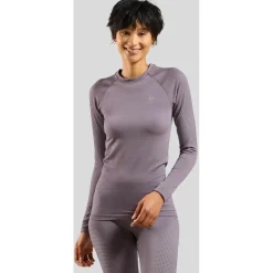 Odlo - Women's BL Top Crew Neck L/S Performance Warm Eco - Kunstfaserunterwäsche Best