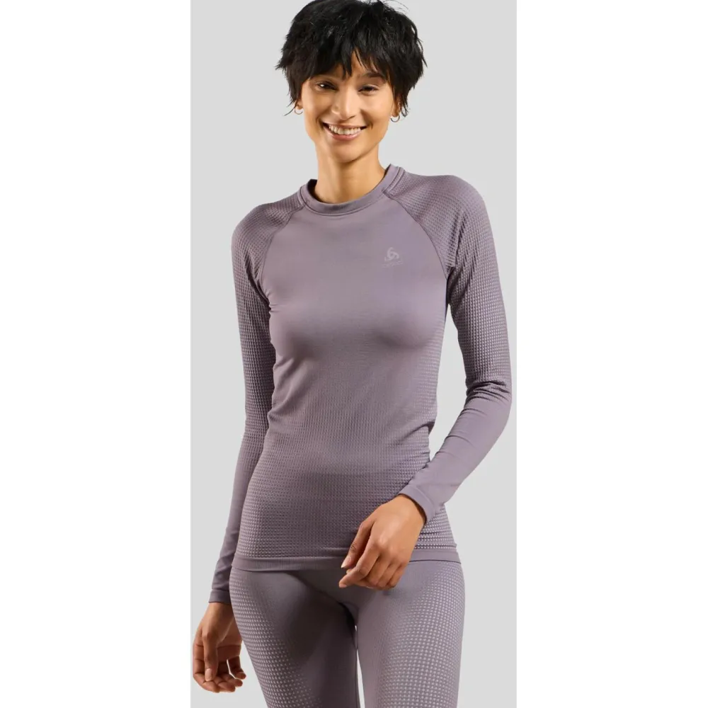 Odlo - Women's BL Top Crew Neck L/S Performance Warm Eco - Kunstfaserunterwäsche Best