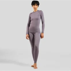 Odlo - Women's BL Top Crew Neck L/S Performance Warm Eco - Kunstfaserunterwäsche Best