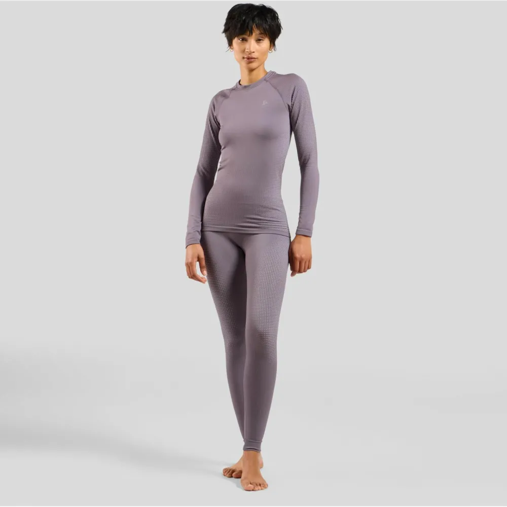 Odlo - Women's BL Top Crew Neck L/S Performance Warm Eco - Kunstfaserunterwäsche Best