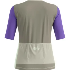 Odlo - Women's Essential Heritage Print Shirt S/S FZ - Radtrikot Outlet