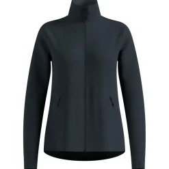 - Woen' id ayer Fu Zip Grid Feece - Feecejacke < Odlo Clearance
