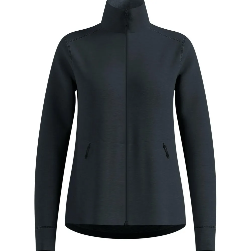 - Woen' id ayer Fu Zip Grid Feece - Feecejacke < Odlo Clearance