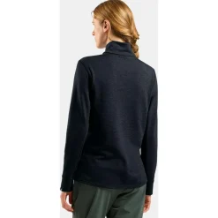 - Woen' id ayer Fu Zip Grid Feece - Feecejacke < Odlo Clearance