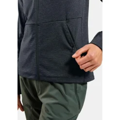 - Woen' id ayer Fu Zip Grid Feece - Feecejacke < Odlo Clearance