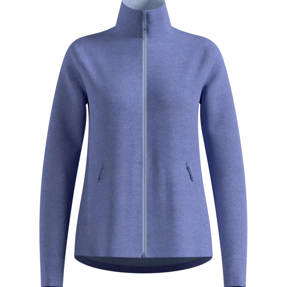 - Woen' id ayer Fu Zip Grid Feece - Feecejacke < Odlo Clearance