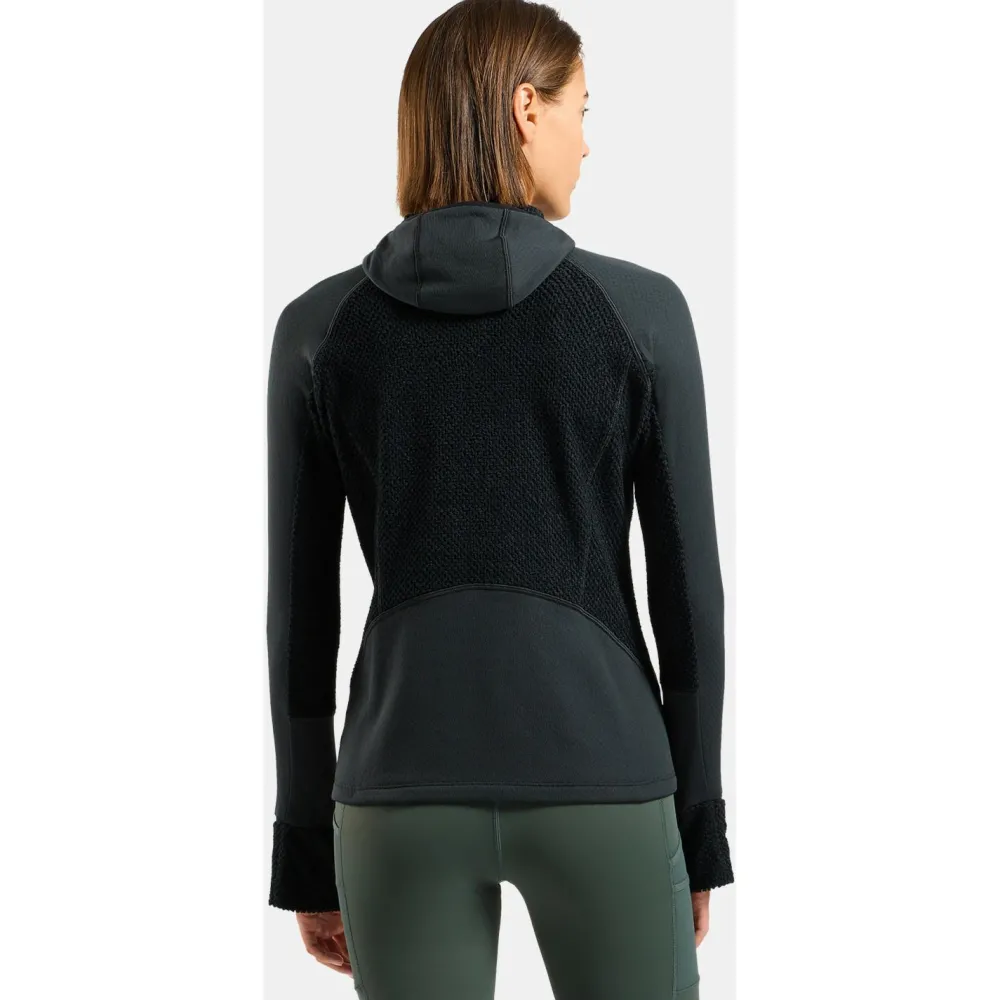 Odlo - Women's Mid Layer Hoody X-Alp - Laufshirt Black New