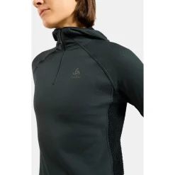 Odlo - Women's Mid Layer Hoody X-Alp - Laufshirt Black New
