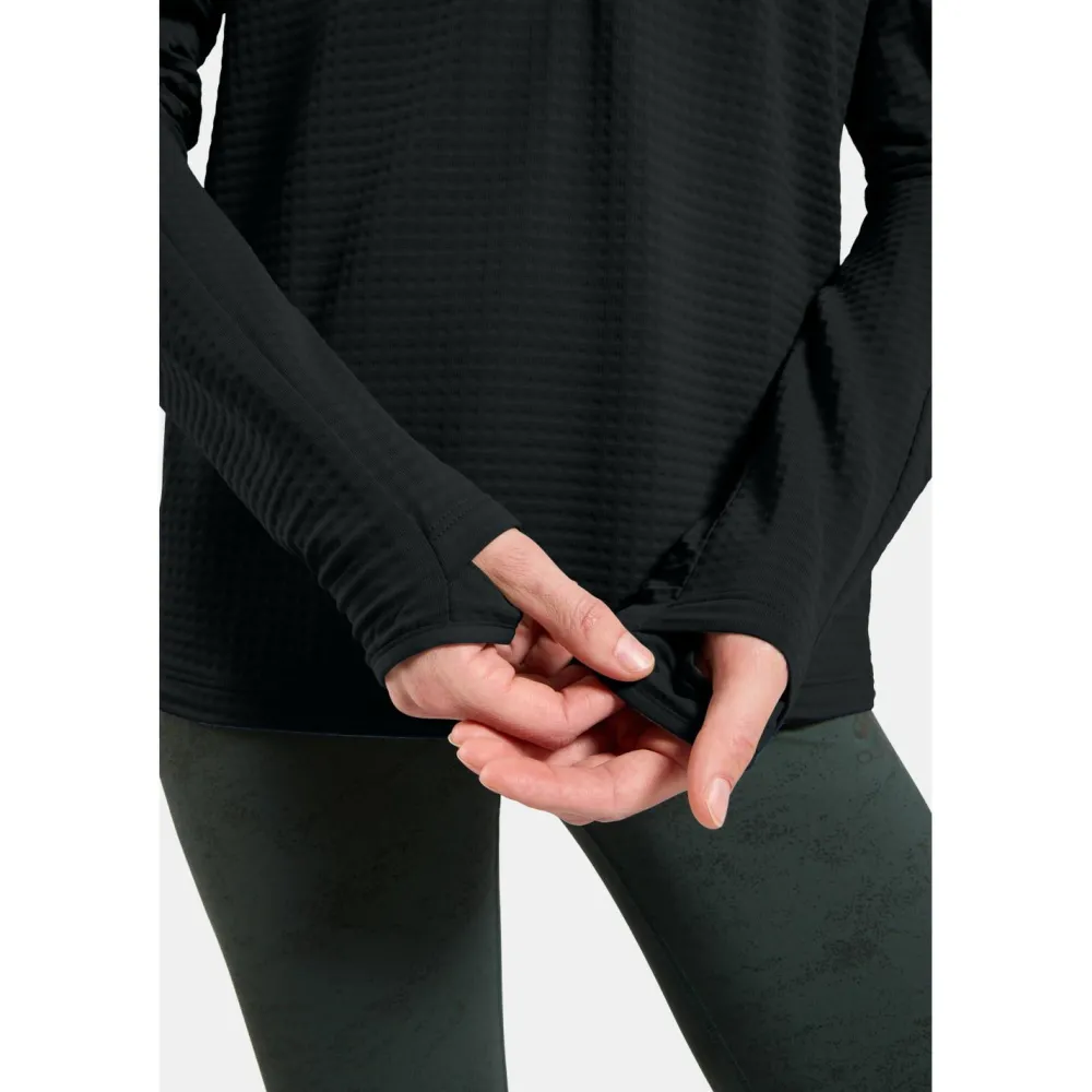 - Woen' id ayer 1/2 Zip Eentia Thera - aufhirt < Odlo Hot