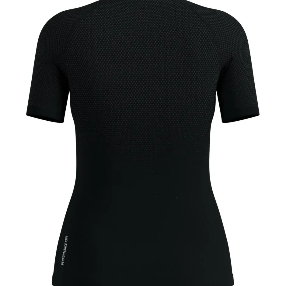 Odlo Unterwäsche|Wanderbekleidung-- Women's Performance Light Top Crew Neck S/S - Kunstfaserunterwäsche Black
