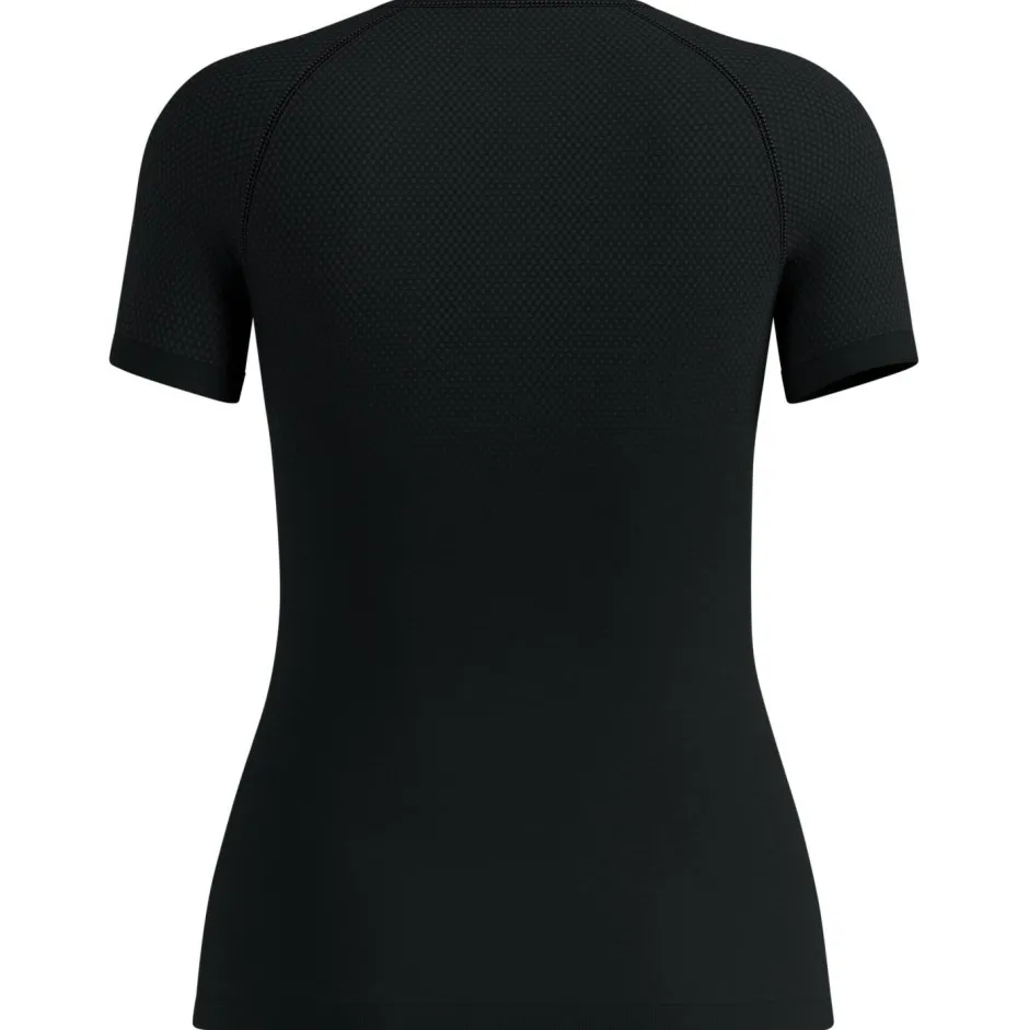 Odlo Trekkingbekleidung|Unterwäsche-- Women's Performance X-Light Top Crew Neck S/S - Kunstfaserunterwäsche Black