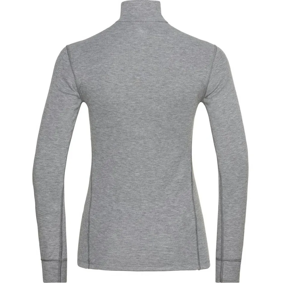 Odlo - Woen' Top Turte Neck / Haf Zip Active War - Kuntfaerunterwäche