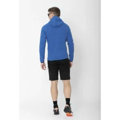 2117 of Sweden Skibekleidung|Wanderbekleidung-- Skord Pile Hoodie - Fleecejacke Black