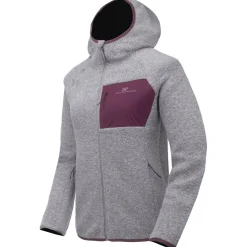 2117 of Sweden Skibekleidung|Wanderbekleidung-- Women's Skord Pile Hoodie - Wolljacke