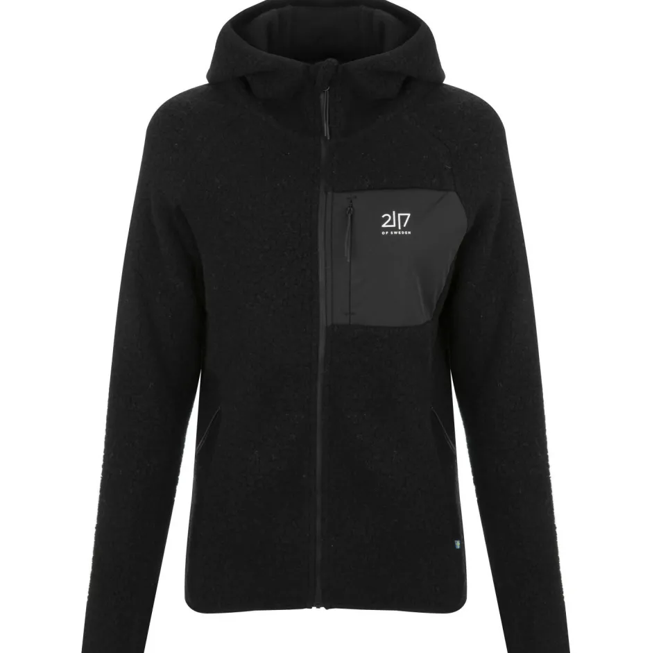 2117 of Sweden Skibekleidung|Wanderbekleidung-- Women's Skord Pile Hoodie - Wolljacke
