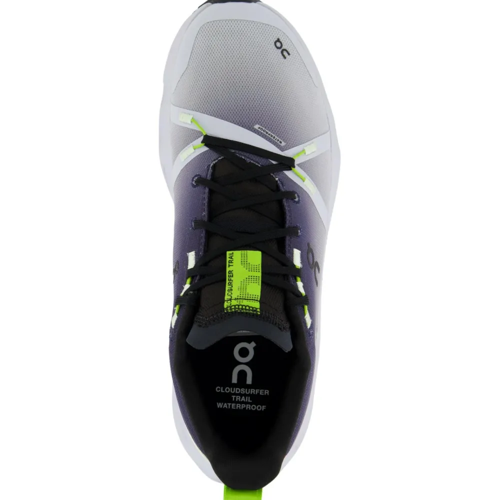 On - Cloudsurfer Trail WP - Trailrunningschuhe Black / Heather Online