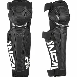 O'Neal Bike Protektoren-- Trail FR Carbon Look Knee Guard - Protektor Black / White