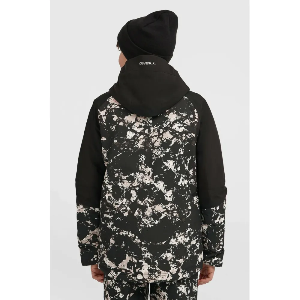 O'Neill - Boy's FWC' Play Snow Jacket - Skijacke Black / Beige Quarry Discount
